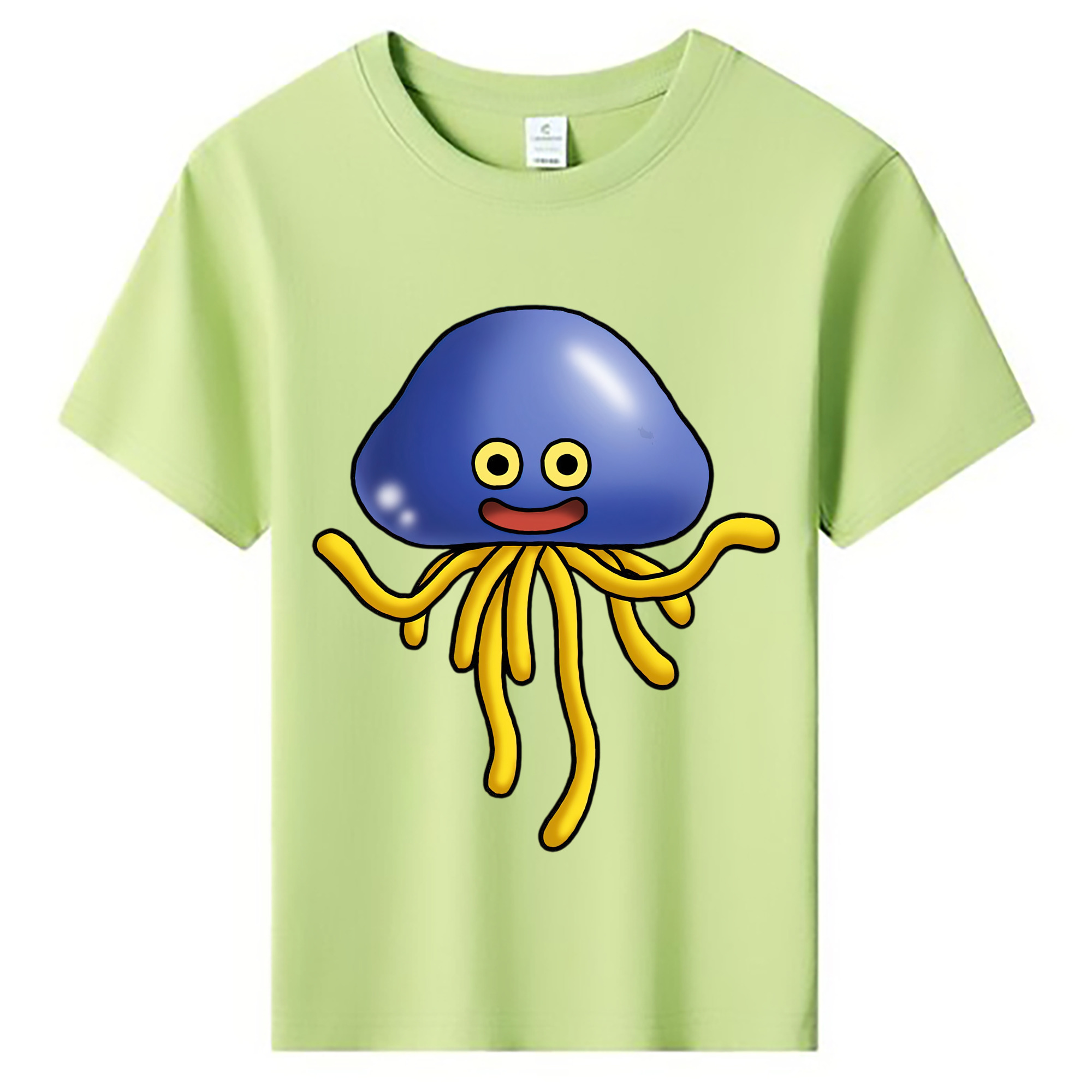 （画像用） ドラゴンクエスト Doragon Kuesuto Dragon Quest 綿100％キッズTシャツ（フロントプリント）